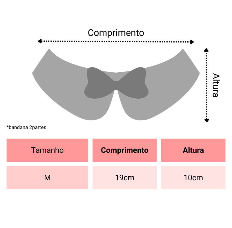 Bandana 2 Partes – Fêmea