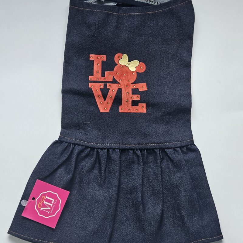 Vestido Jeans (Minnie / Barbie)