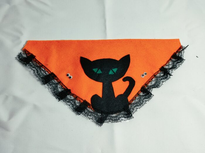 Bandana de Feltro - Gato Preto - Image 2