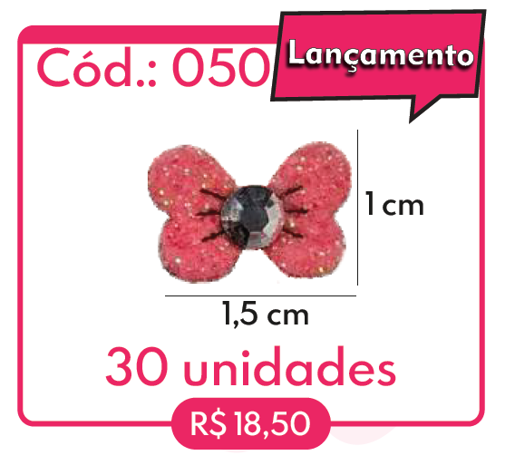 Adesivo Laço – Cód.050 (Luly Pet Biju)