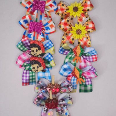 Laço de Orelha – Festa Junina